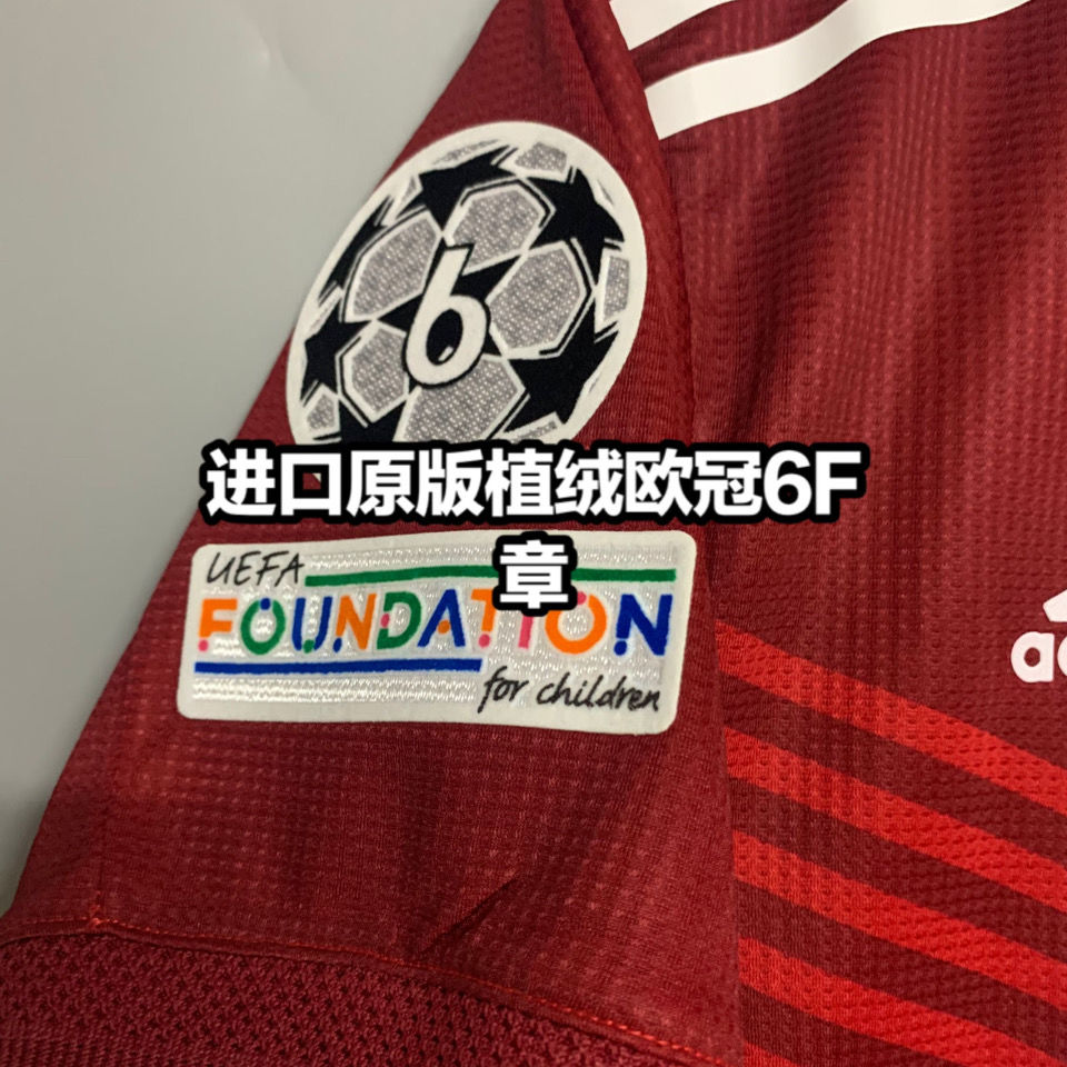 2122拜仁主场球员版球衣莱万穆勒基米希球衣短袖足球服印欧冠基米希6