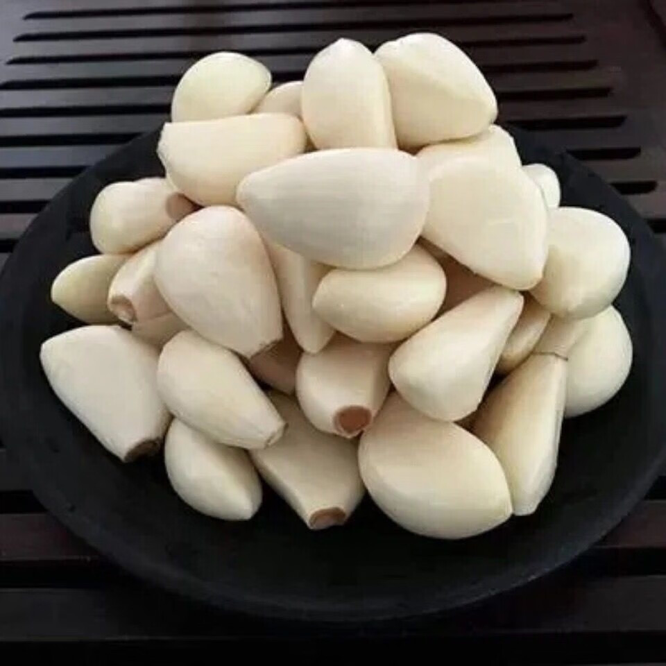 蒜米去皮大蒜米大蒜头蒜米剥皮蒜米大蒜子 1斤 蒜米精选装【图片 价格