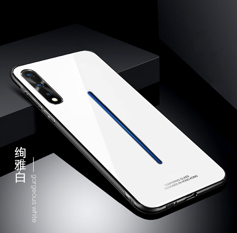 图尼思 vivoiqoo手机壳玻璃镜面iq00保护套男款个性防摔iq00手机套