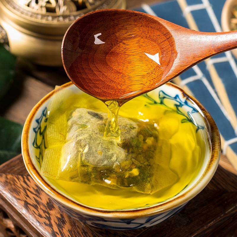 美芝仟玉米须桑叶茶粉犀150克每盒lwx5三盒