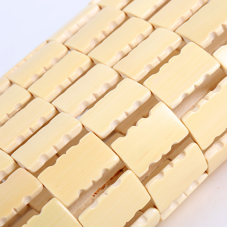 轻奢淑离(shuli)夏季竹质凉枕头竹块空心竹编夏天枕头块枕厂家抖音网