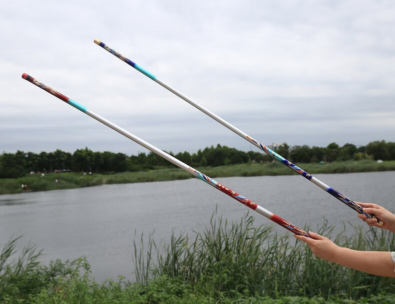 【垂钓优选】望江亭鱼竿神驰飞鲨鱼竿超轻超硬台钓杆19调6h285h鲢鳙