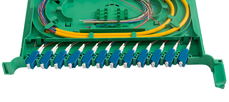 古丽康 海奈 288芯odf光纤配线架lc单模多模万兆om3满配标准19英寸