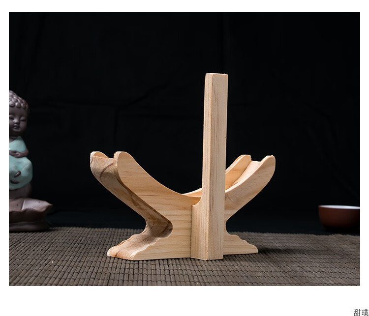 普洱茶架茶饼架茶饼支架饼茶架实木展示架茶叶架普洱架子普洱茶托