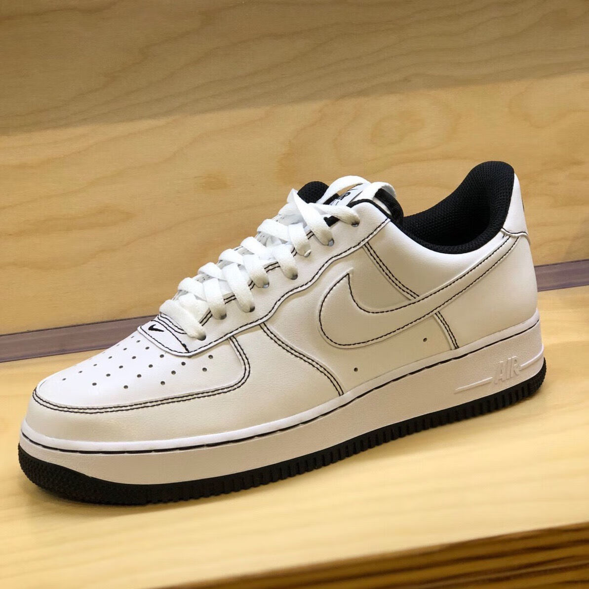 莆田纯原单品af1空军一号男女时尚潮流平价休闲运动板鞋耐克 白绿