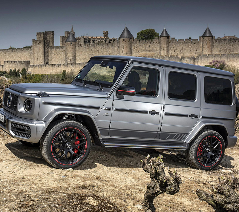 奔驰g63amg车贴车身拉花w463g5级463侧裙贴纸g35dg55改装贴花款式一