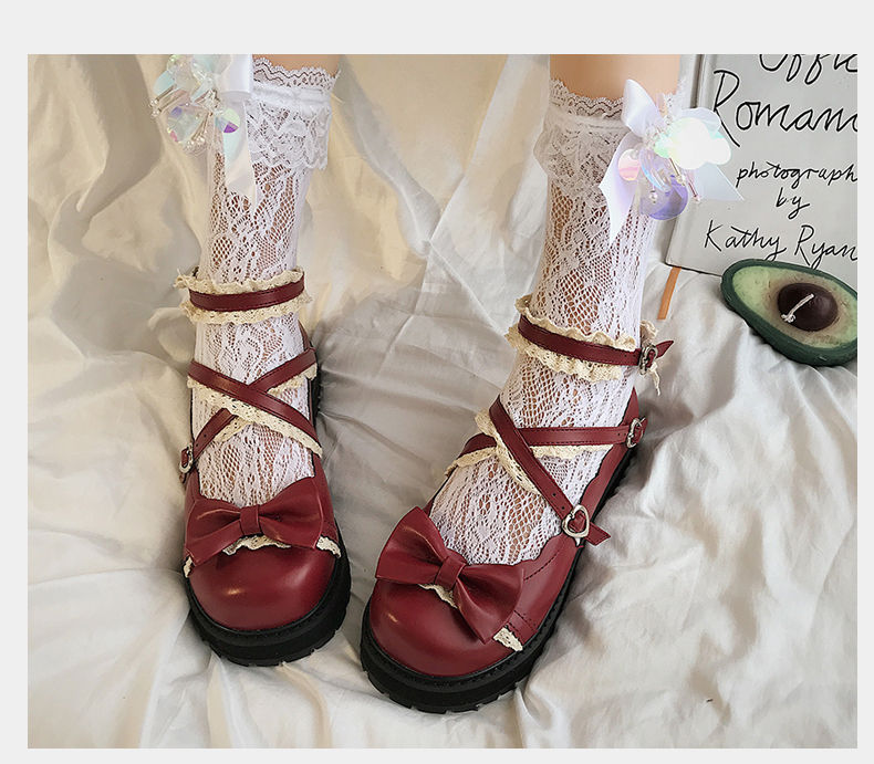 梅露露lolita鞋洛丽塔软皮小皮鞋女英伦配裙子百搭秋季日系jk制服