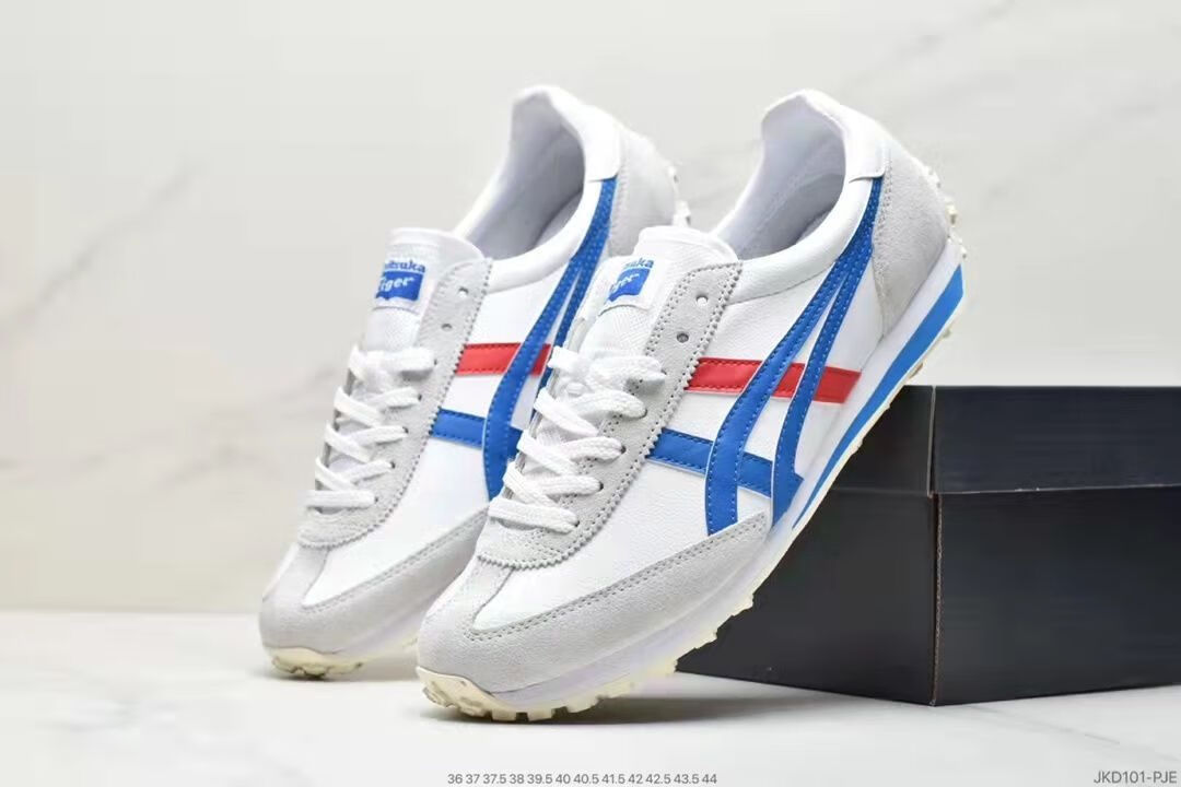官方舰店虎牌运动鞋tiger edr78学生慢跑步鞋男鞋休闲女鞋阿甘复古鞋