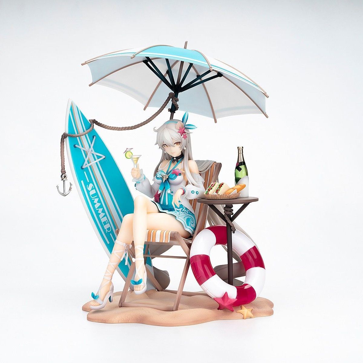 崩坏3旗袍八重樱手办崩坏三雷电芽衣德丽莎丽塔希儿手办模型机箱 绝版