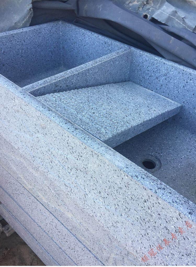 水池子室外水池洗衣池阳台带搓板仿大理石水磨石水泥户外洗衣台盆