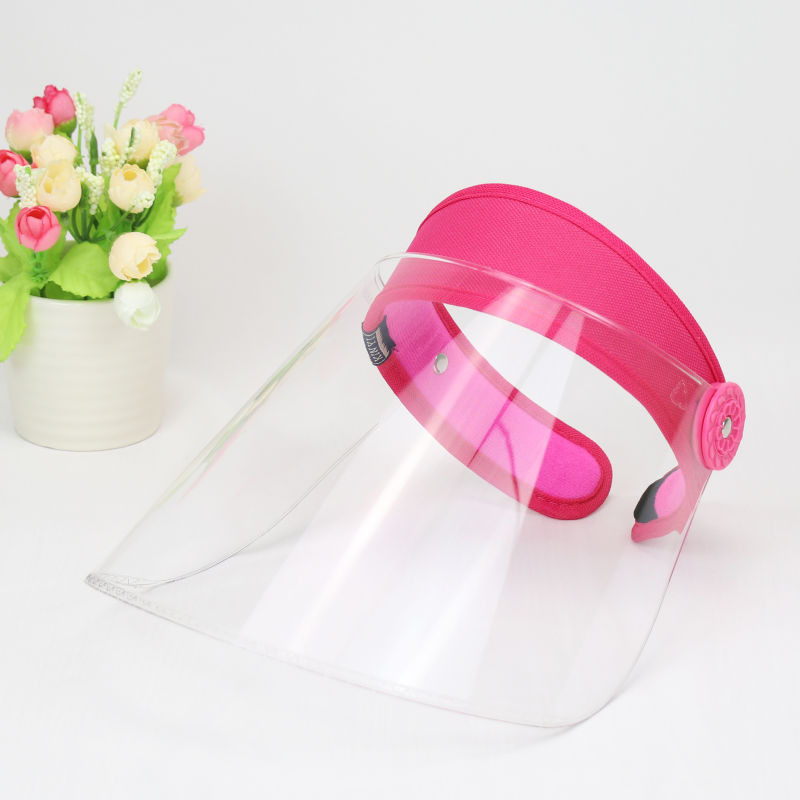 骑电瓶车防雨防晒防紫外线帽子面罩成人儿童挡风防尘防护罩电动车雨衣