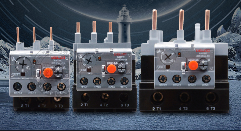 德力西热继电器热过载保护继电器 jrs1dsp-25/z 36/z 93 lr2过载 93框