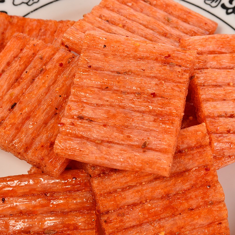 手撕牛肉味 8090后儿时怀旧小吃零食品辣条独立包装一整袋60单包 1