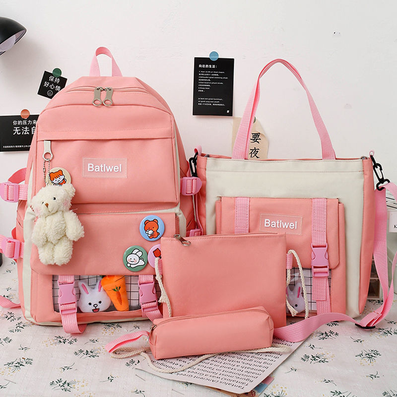 梨子小铺biubiu书包书包女ins韩版高中学生软妹日系初中生小学生大