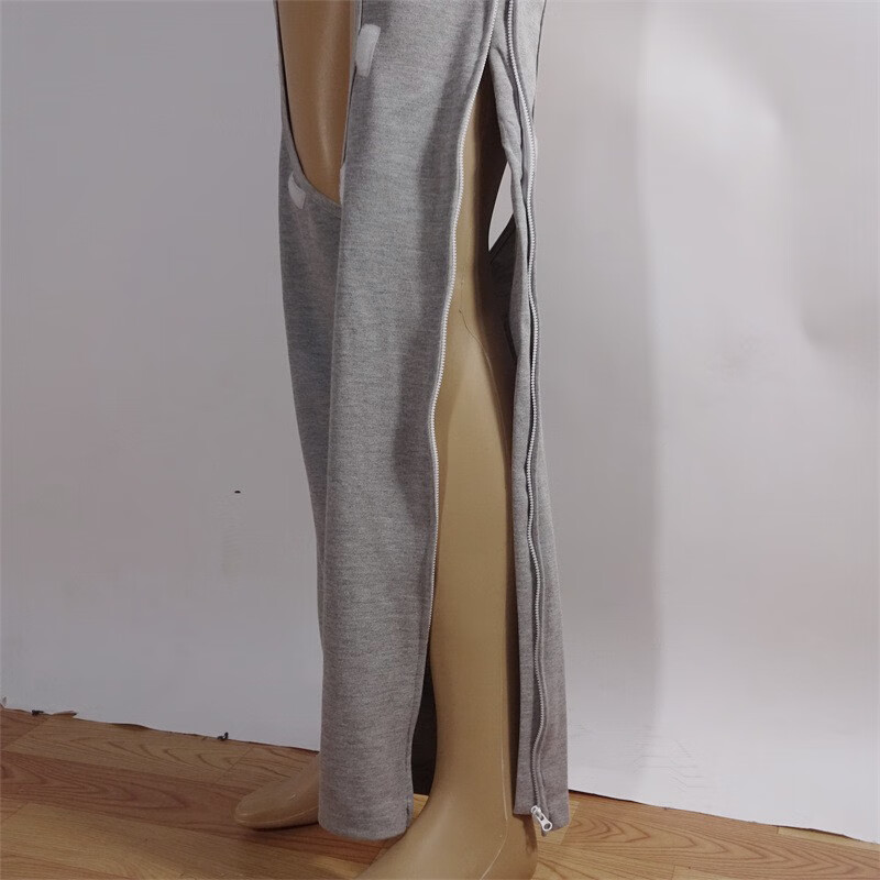 春夏薄款病人方便易穿脱护理裤瘫痪卧床老人开裆裤大小便失禁用品