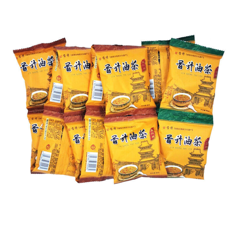晋升油茶小袋装早餐山西五仁咸八宝甜油茶面儿中老年油茶小包装五仁咸