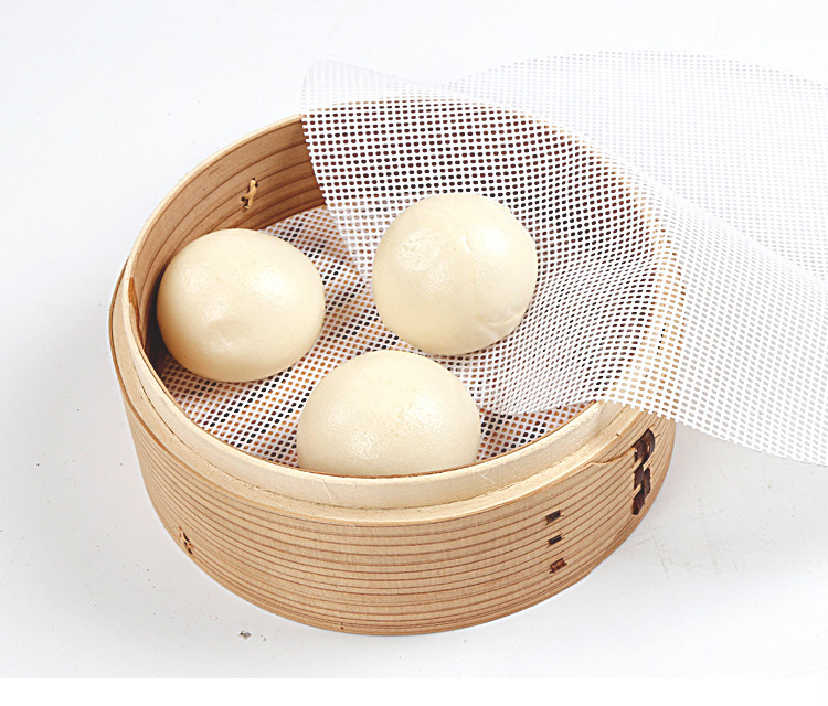 硅胶蒸笼垫圆形不粘耐高温蒸小笼包子蒸锅垫子垫布笼屉布食品级 直径