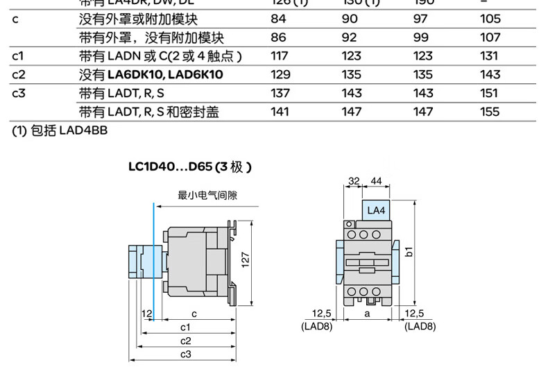 施耐德(schneider)【】 直流接触器lc1d32bdc 32a dc24v【图片 价格