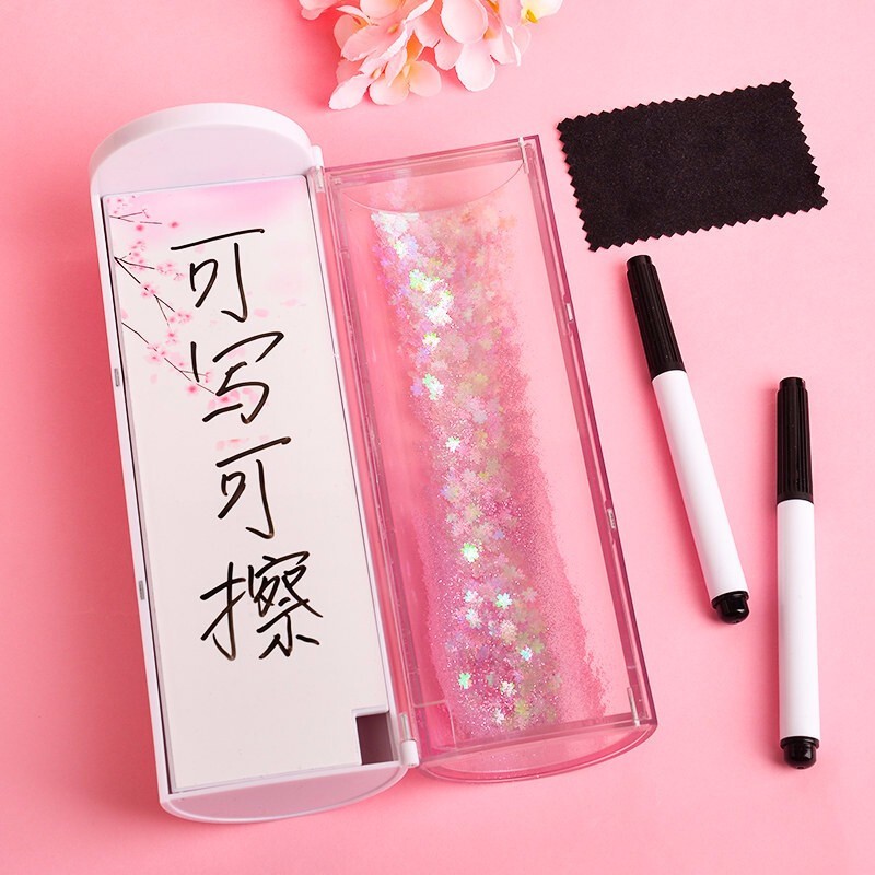 nbx流沙密码文具盒儿童 女孩男孩创意可爱耐摔抖音同款网红多功能中小