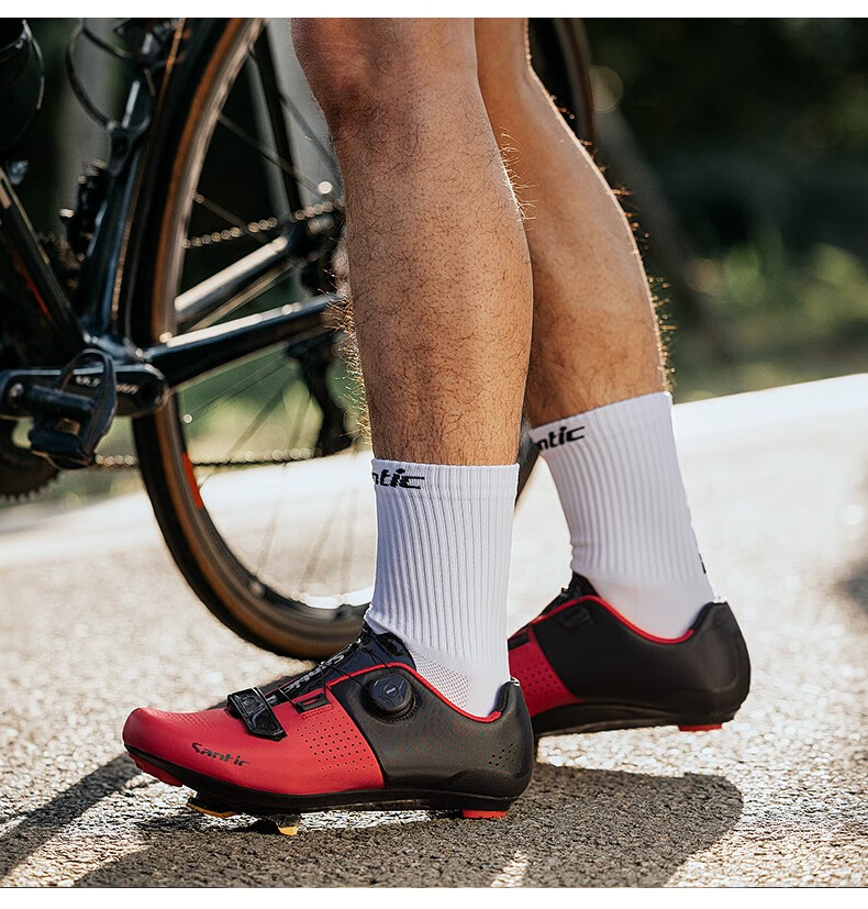 santic森地客公路锁鞋男女骑行鞋自行车骑行装备单车鞋公路车锁鞋歼1