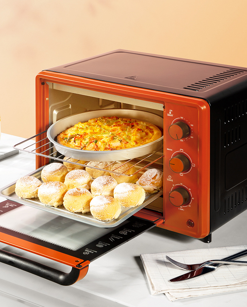 九阳微波炉joyoungkx30j601电烤箱家用烘焙小烤箱蛋糕迷你升v2171v21