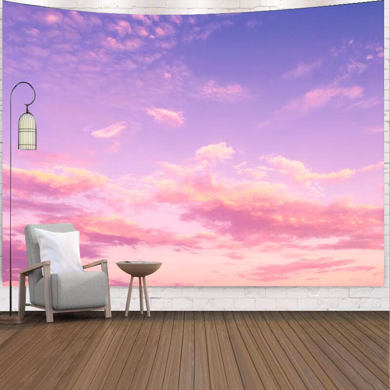 主播网红拍照直播背景布高级感卧室房间装饰墙挂布拍摄幕布背景墙图 