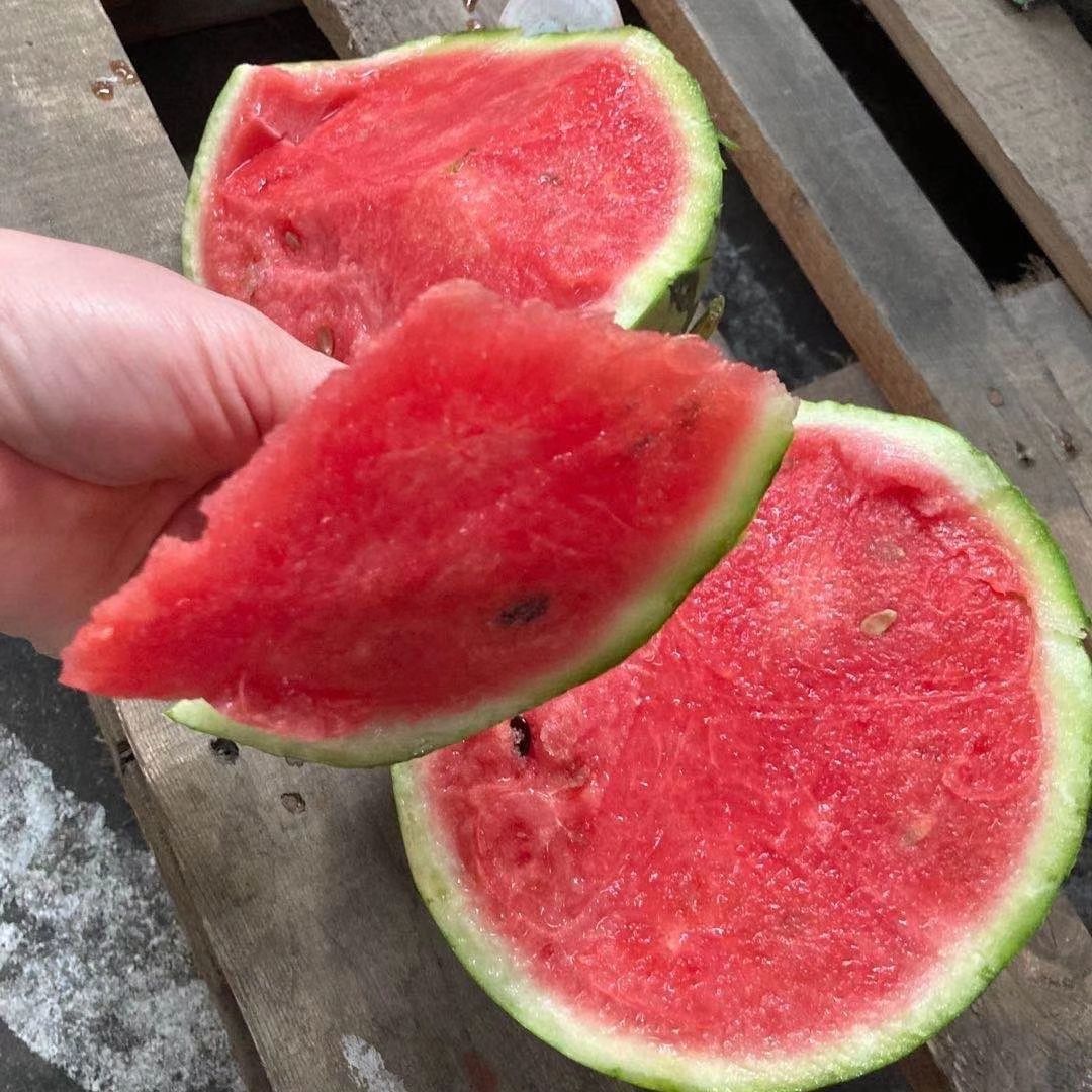 采缇少籽麒麟西瓜210斤装新鲜应当季孕妇水果熟沙甜瓜薄皮整箱34斤