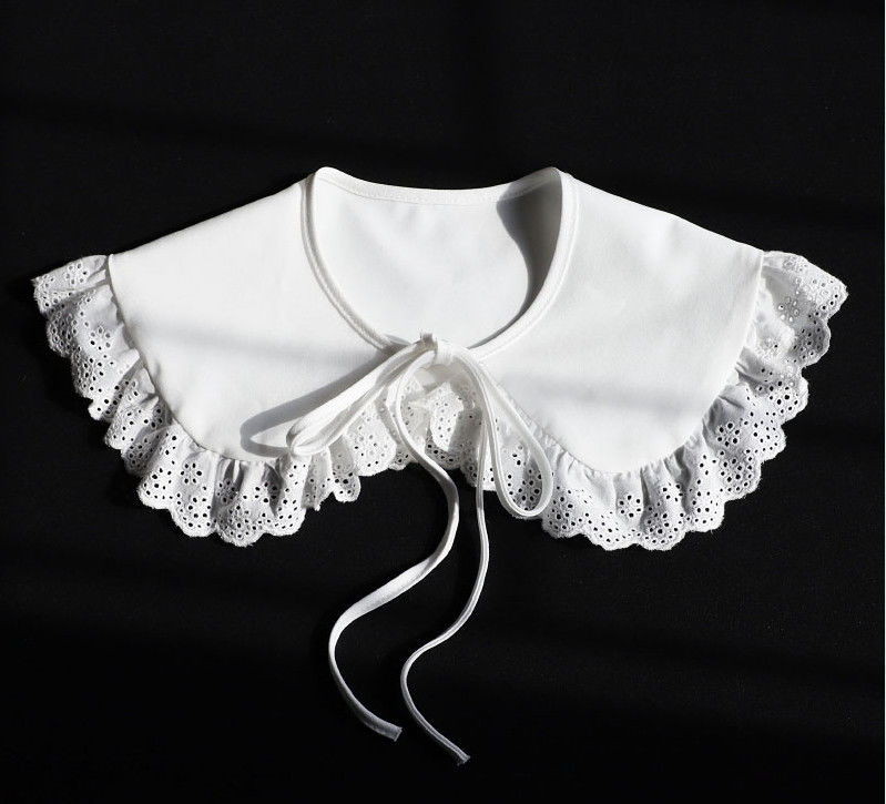 欧倩姗新品娃娃领假领子仙女小披肩假领子女学生百搭日系软妹少女花边