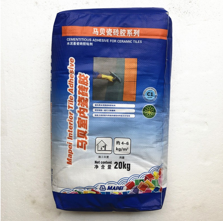 马贝瓷砖胶瓷砖专用马贝瓷砖胶c1马贝粘结剂墙地砖粘合剂20kg装