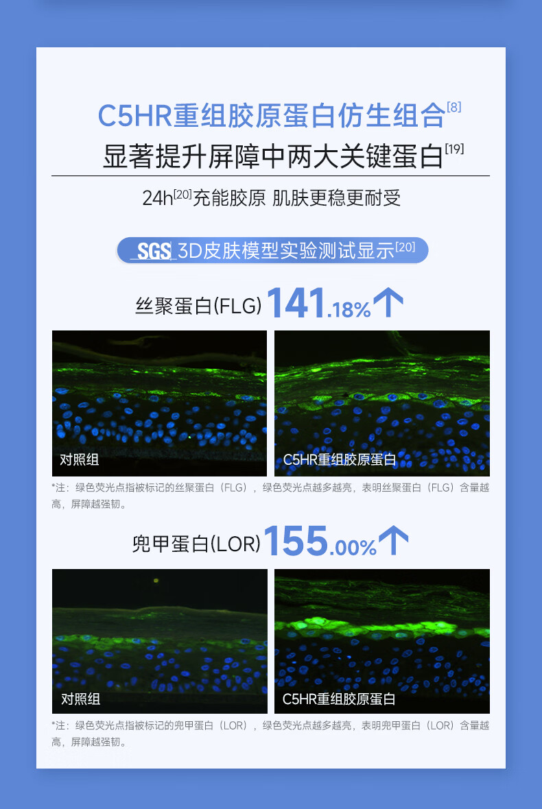 可复美胶原冻膜 重组胶原蛋白致安舒缓修护精华冻膜 阻红因  固屏障 胶原冻膜 10颗/盒