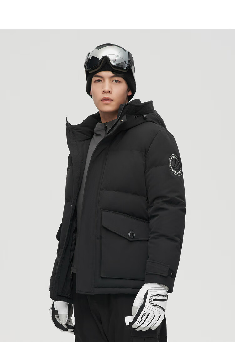 极寒系列波司登2021年冬季新款羽绒服男常规款经典防护工装保暖90鹅绒