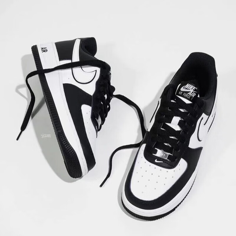 耐克(nike)air force 1 空军一号男子黑白熊猫经典款低帮运动休闲板鞋