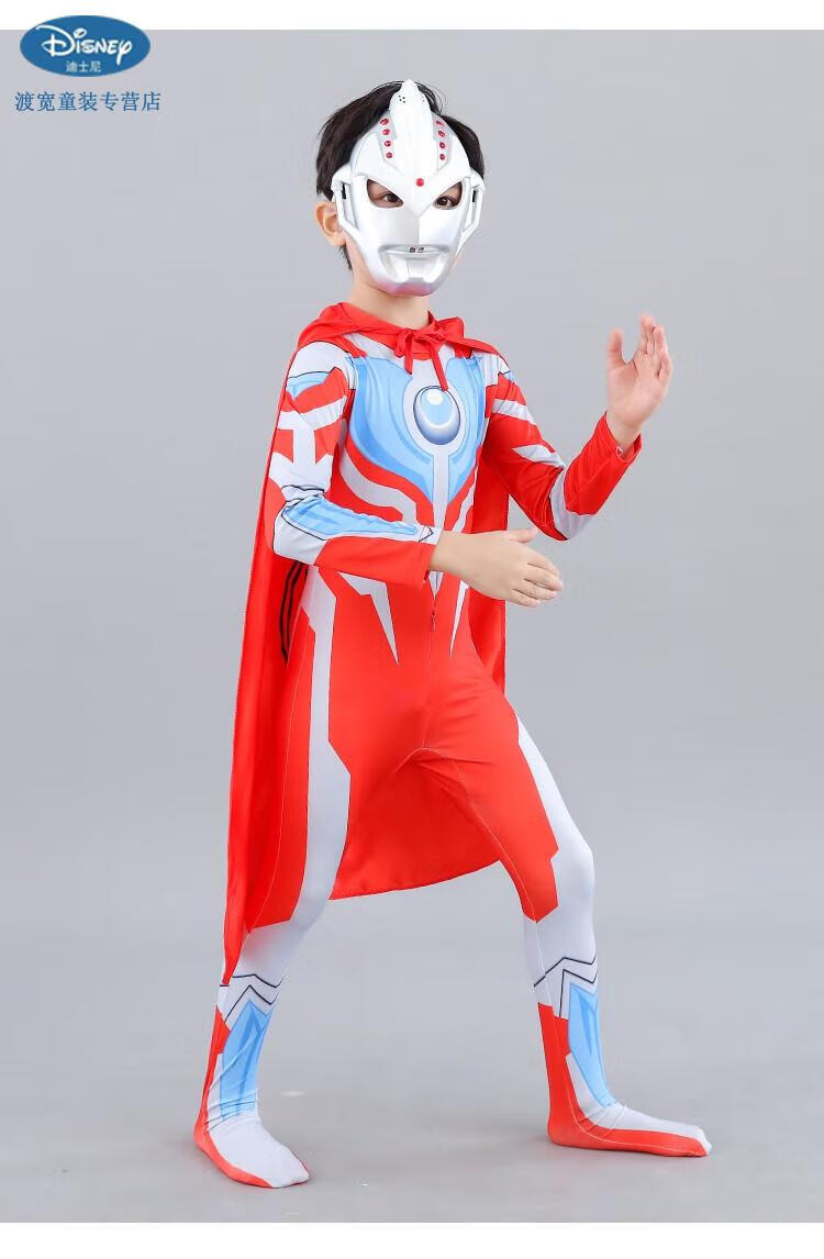 男孩喜欢的泽塔奥特曼披风赛罗儿童套装发光捷德服装衣服男童面具迪迦