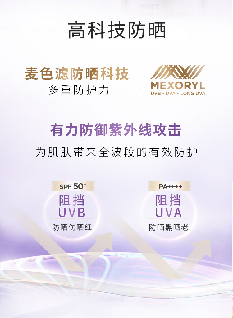 欧莱雅（LOREAL）多重防晒隔离露霜二合一 脸部遮瑕保湿美白军训防晒乳学生女士 小金管 7.5ml*4