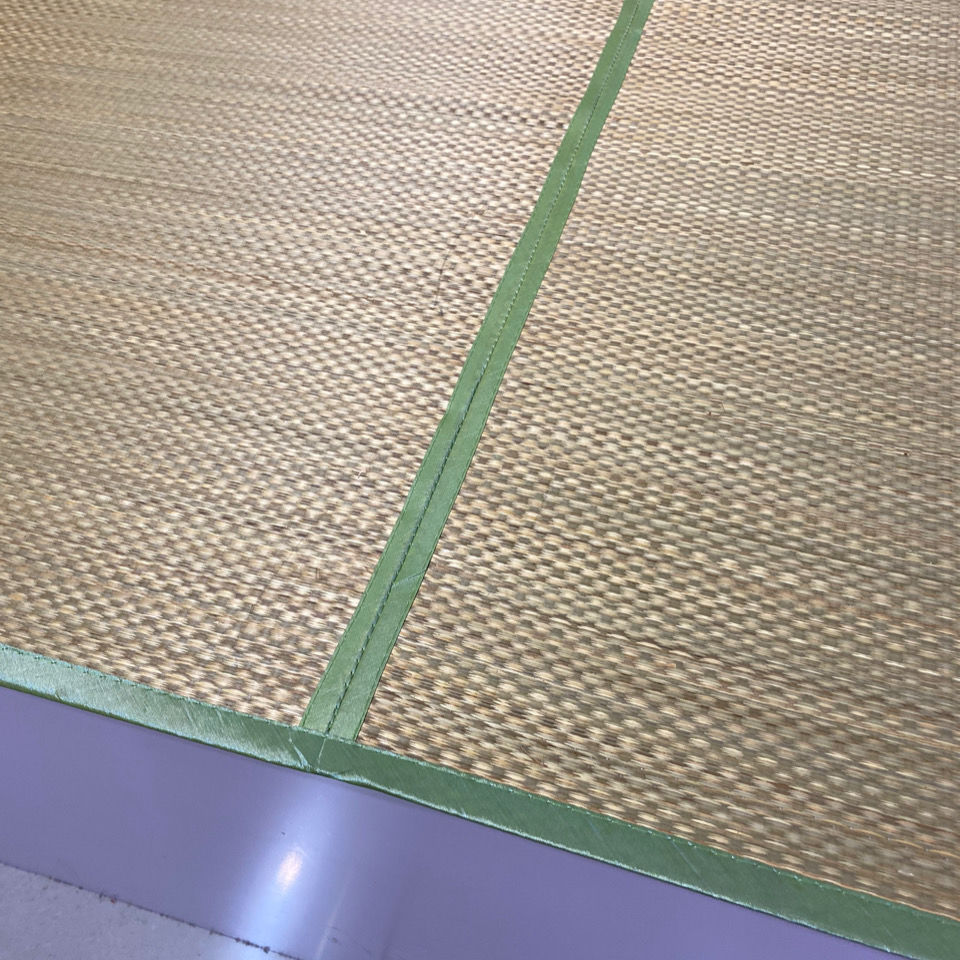 草席草编织凉席双人床席学生宿舍单人床草席批发定做 1.2米宽x1.