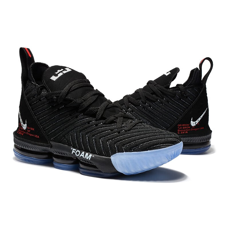 7气垫大码4运动鞋15士兵12跑步鞋子11使节限量版10 詹姆斯16代黑联名