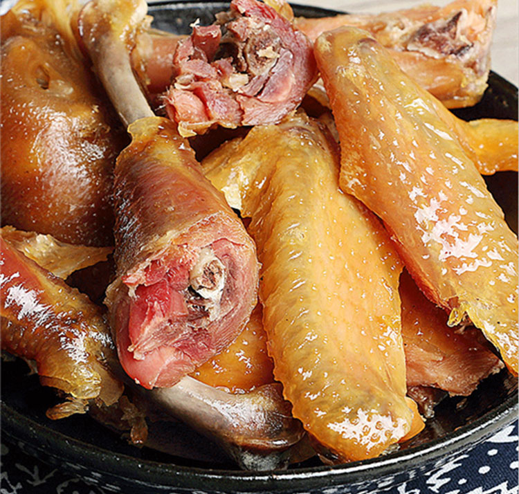 荆门特产风干鸡湖北特色十里铺咸鸡风鸡土鸡腌鸡腊鸡整只 咸香【图片