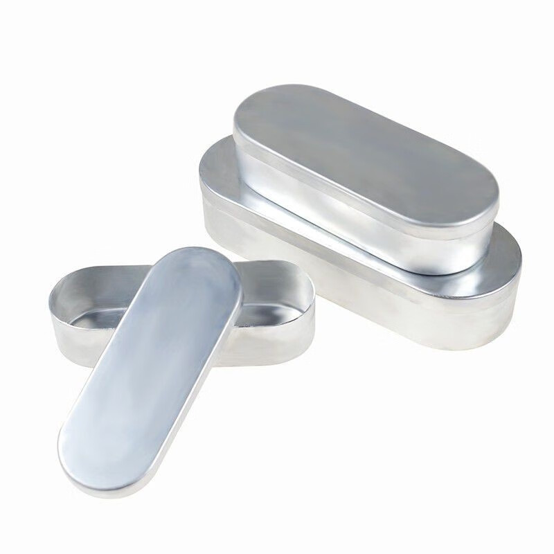 创安名品 铝制消毒盒 针灸盒 大号医用梅花针头盒 针灸针盒三棱针盒