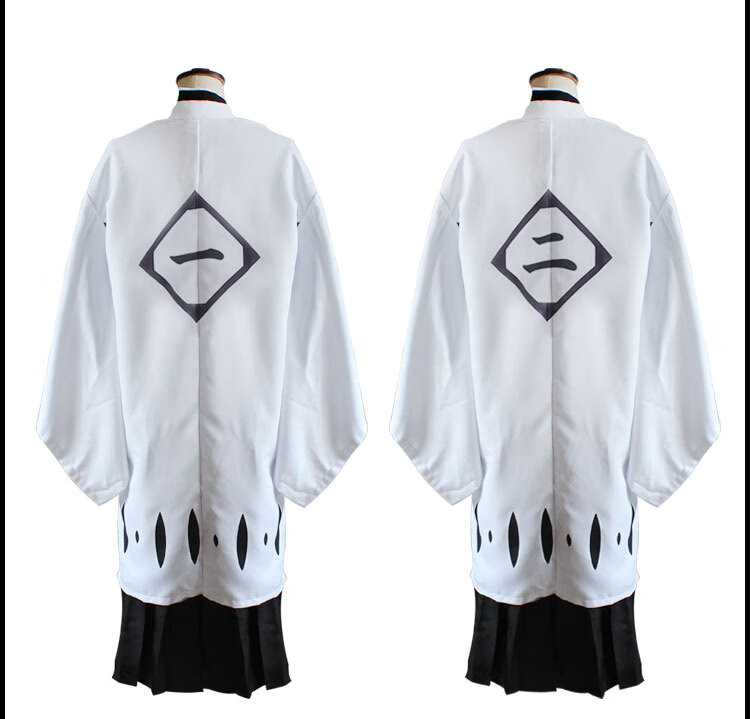 死神cosplay羽织十三番蓝染白哉市丸银队长服披风死霸cos服装草鞋