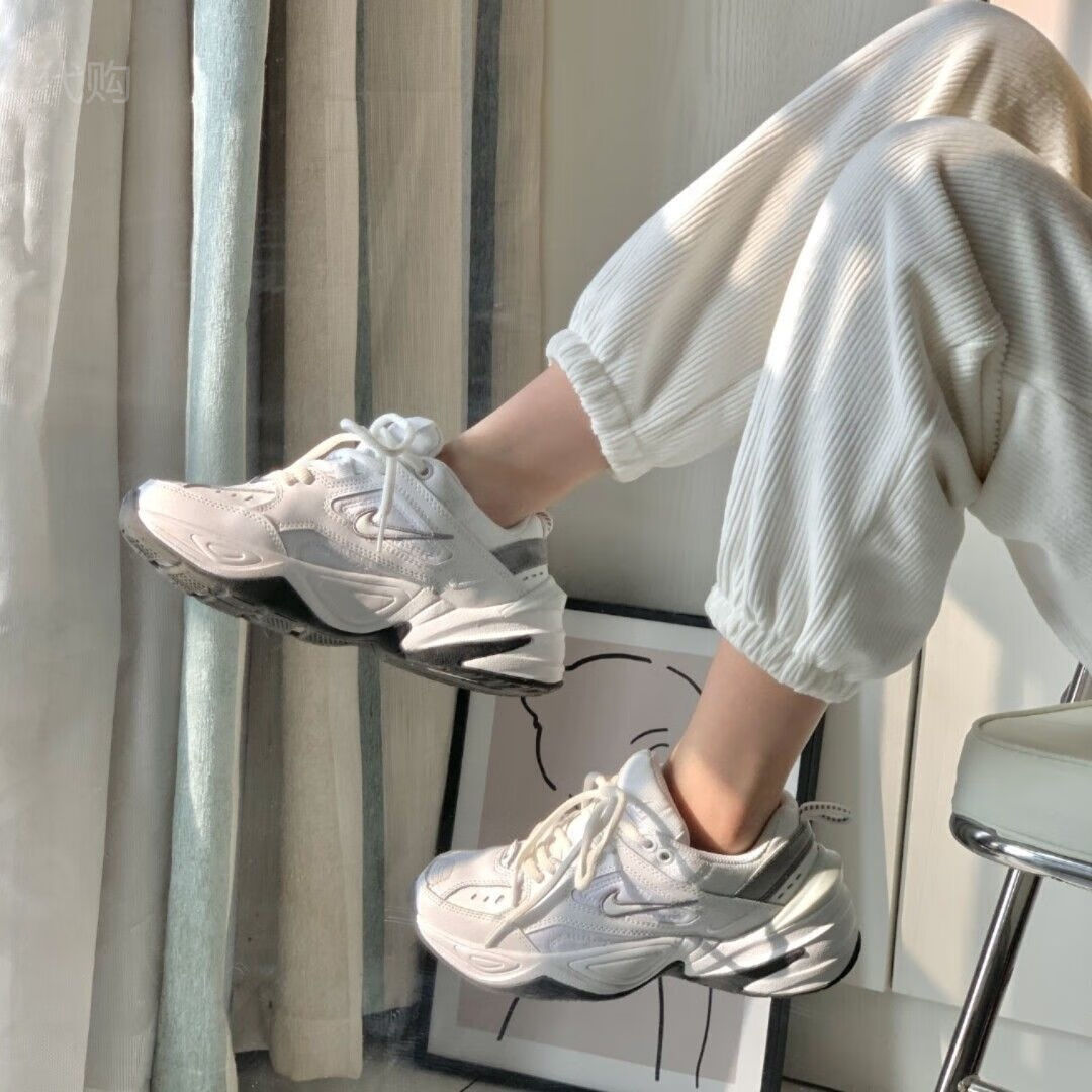 耐尅联名莆田m2k纯原老爹鞋宇航员薄荷绿走秀ins超火增高男女运动