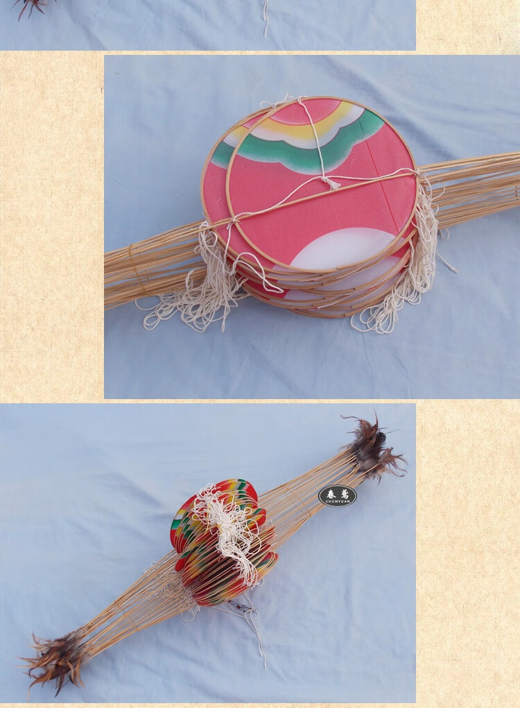 龙头蜈蚣风筝w07风筝超大潍坊风筝1015202530径30厘米长26米龙不含线