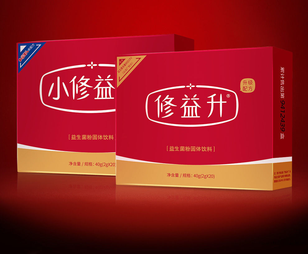 修正益生菌小修益升益生菌粉20袋盒多规格成人大人肠道肠胃益生菌孕妇