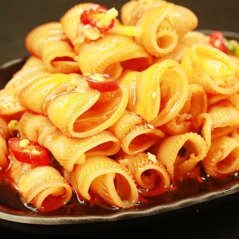 益旺香辣鹅唇 四川小吃零食凉菜开袋即食麻辣鹅天堂红油鹅下巴熟食 5