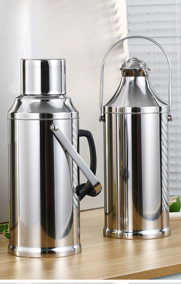 不锈钢外壳家用热水瓶壶暖水壶暖水瓶开水瓶玻璃内胆大容量保温壶32升