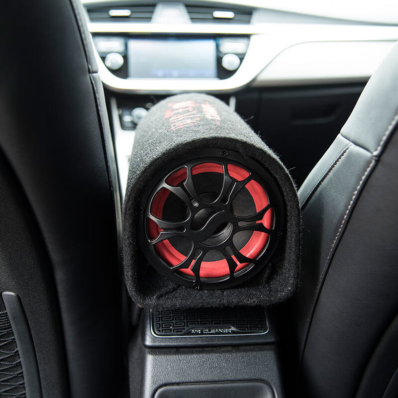韵果蓝牙车载重低音炮12v24v汽车货车摩托车音响220v家用电脑插卡音箱