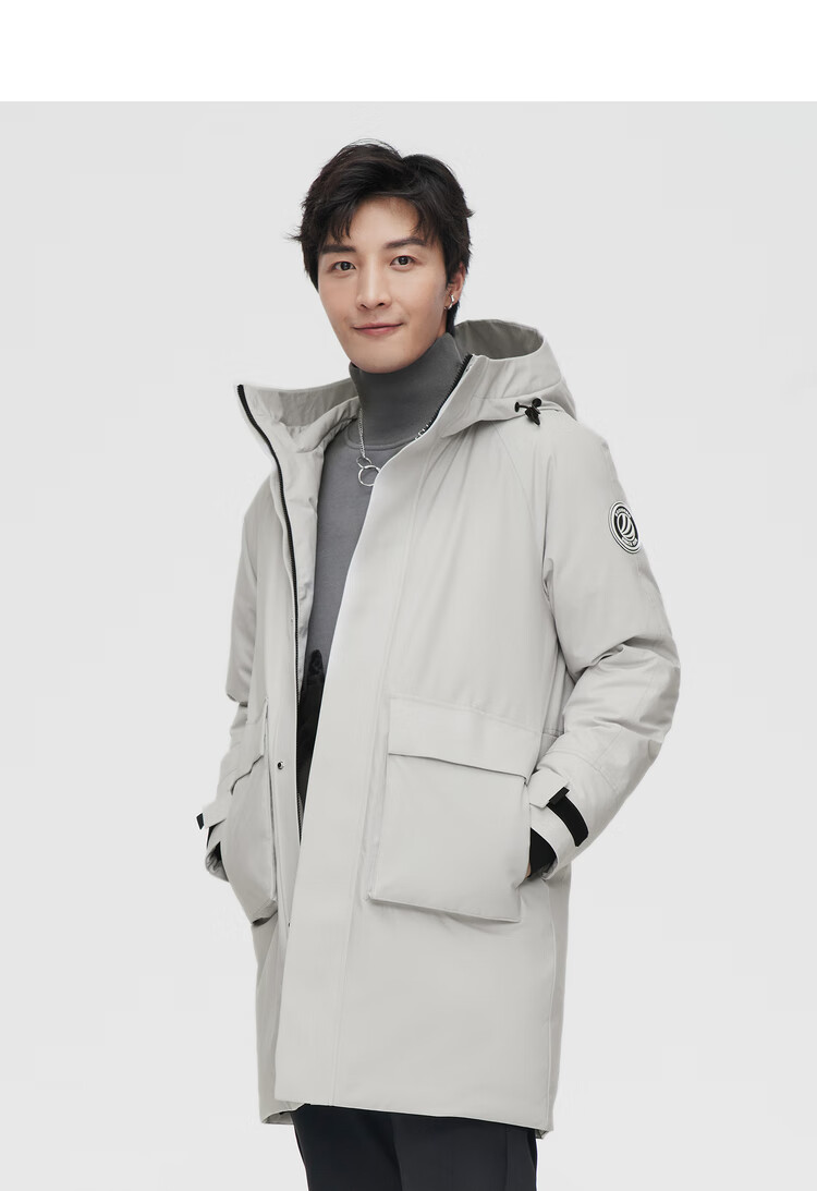 【肖战同款】【男女同款】波司登2021年新款羽绒服情侣中长款新潮流工