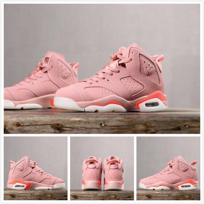 纯原aj6篮球鞋橄榄绿燧石兔八哥手稿脏粉黑红大巴黎六冠王街球男女鞋