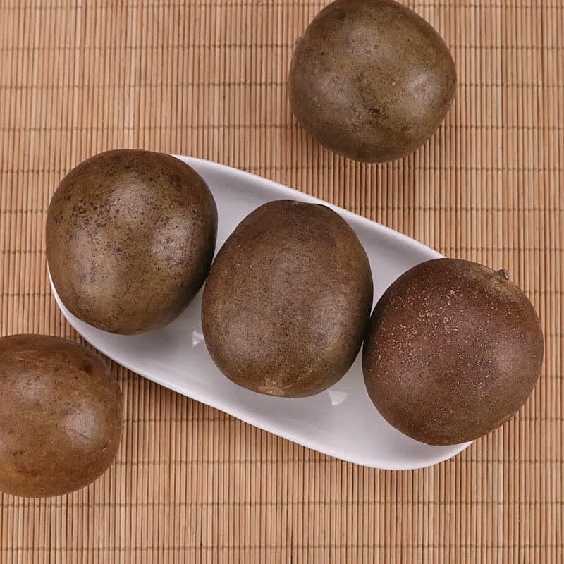 北京同仁堂野生罗汉果大果广西桂林特级干果泡茶胖大海金银花茶咽炎茶