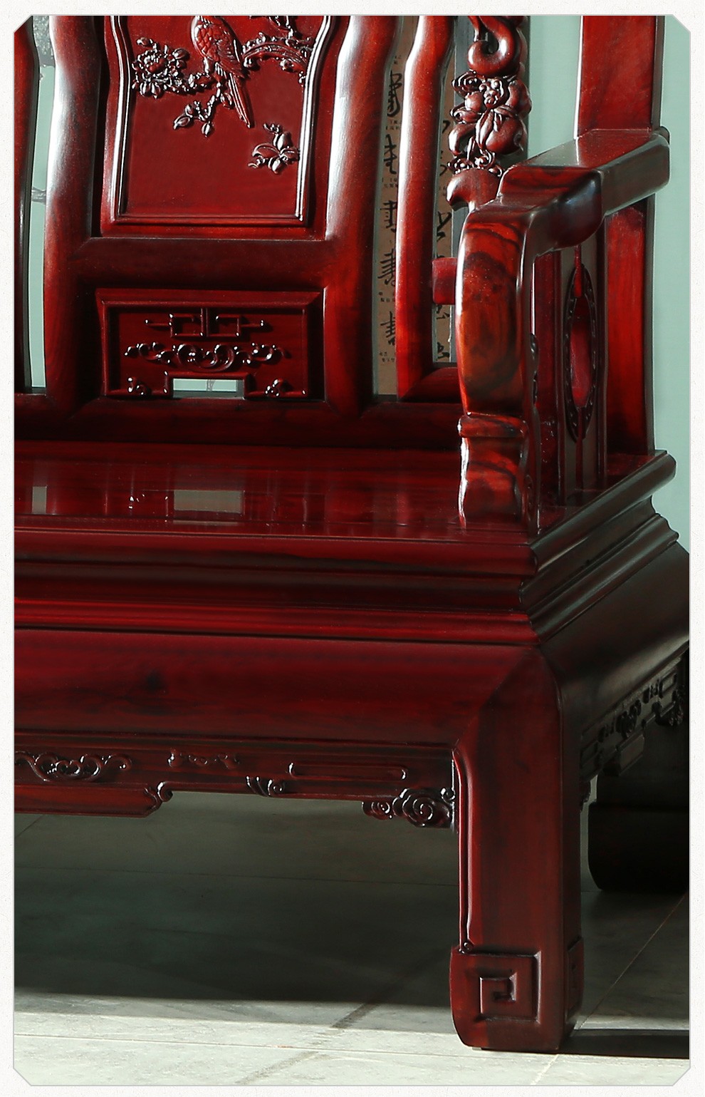 黑铁木豆)沙发 实木沙发古典现代新中式沙发组合小户型客厅整装家具