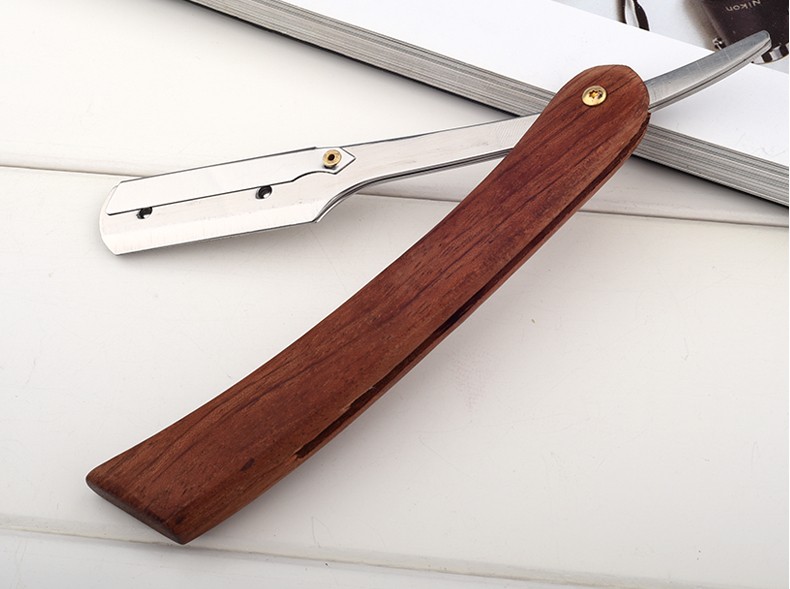 爱德美发理发专用刮刀剃刀老式折叠式剃须刀刮脸刀修面刀剃头刮汗毛